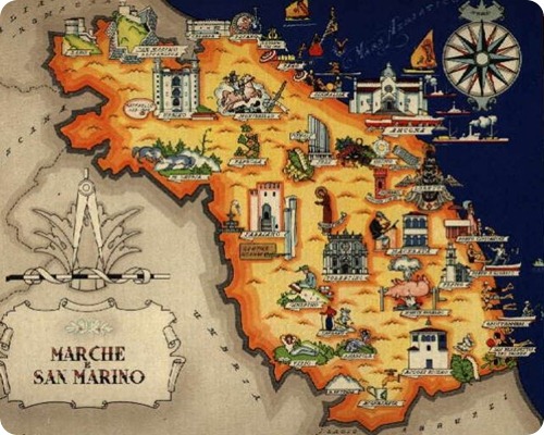 marche map tradizioni culinarie