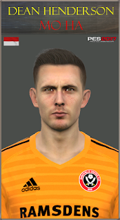 PES 2017 Faces Dean Henderson by Mo Ha