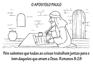 Resultado de imagem para apostolo paulo atividade