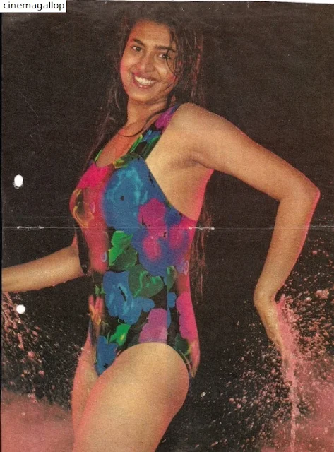 Kasturi in Swimsuit-Old is Gold Glamour too
