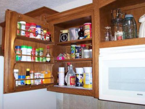 Cabinet Door Spice Rack