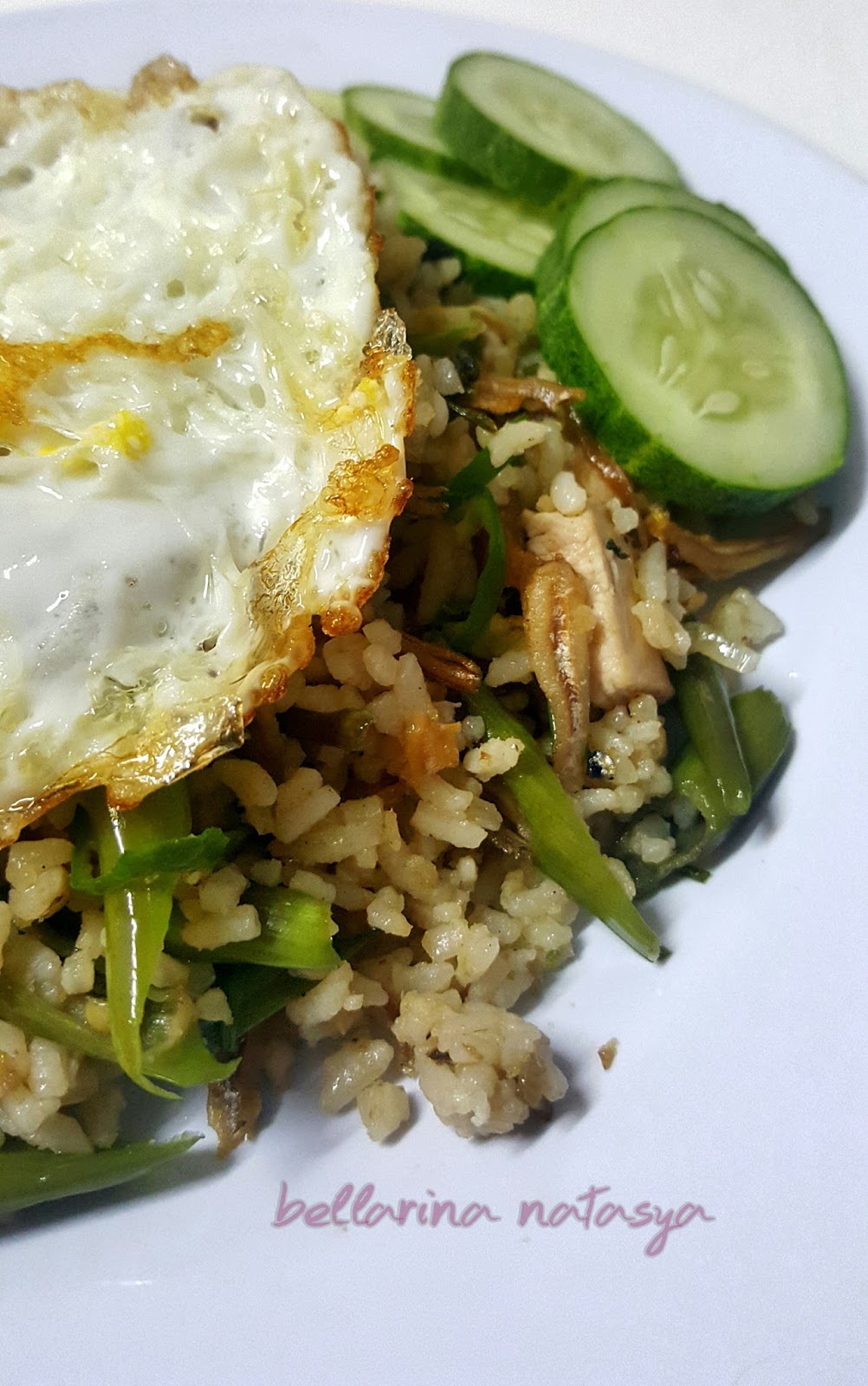 Resepi Nasi Goreng Kampung Bellarina (Chillie Fried Rice 