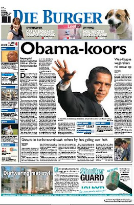 Die Burger, South Africa. 