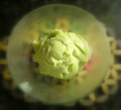 Avocado gelato