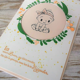 Baby girl card