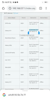 Cara Mudah Memblokir Akses Pengguna WiFi Modem Huawei HG8245H5