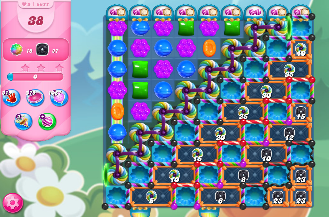 Candy Crush Saga level 8877