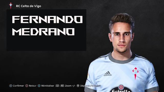 Fernando Medrano Face For eFootball PES 2021