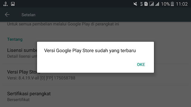 Cara Update Google Play Store Tanpa Download APK