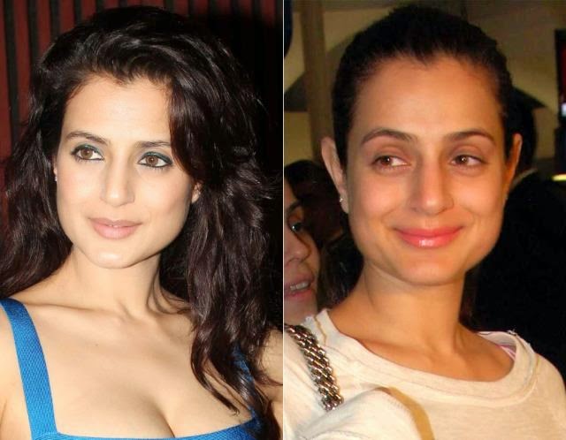 Amisha Patel Without Makeup Pictures