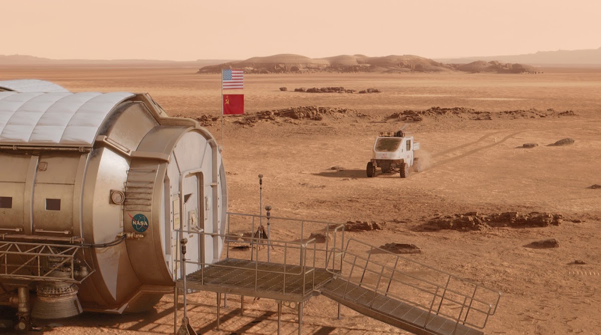 US & Soviet base on Mars in season 3 of 'For All Mankind' TV series