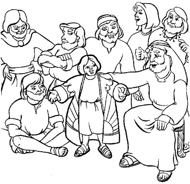 Sekolah Minggu Ceria: Cerita Alkitab Yusuf dan Jubah Warna 