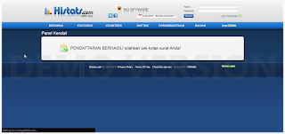 Cara Daftar Histats Dan Tutorial Pasang Di Blogger