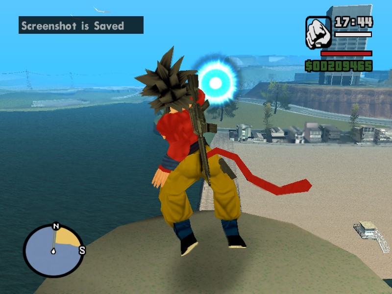 GTA SA Best Mods: Spirit Bomb