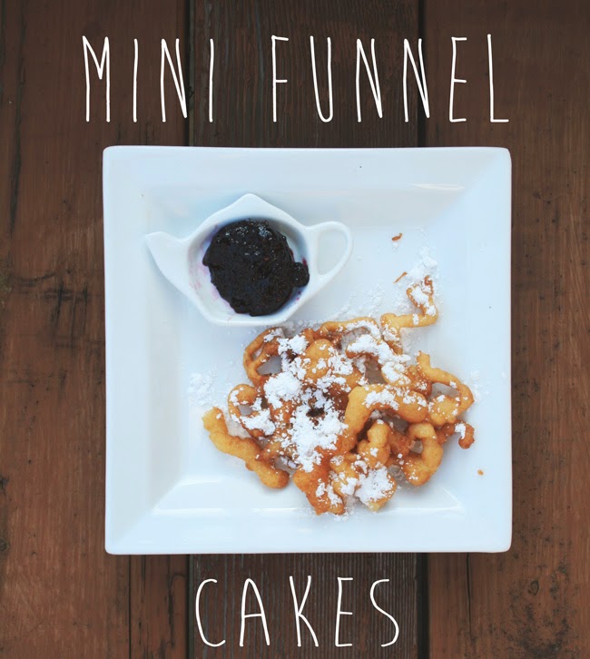 Mini Carnival Funnel Cakes