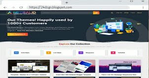 Netralid Costume Responsive Blogger Template Free Download