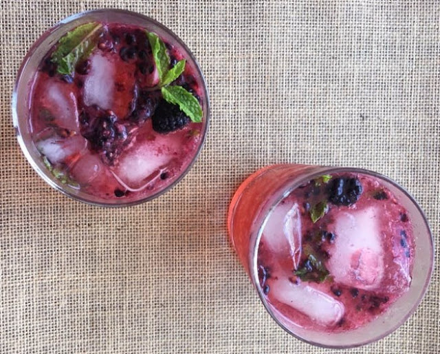 Purple Gin and Tonics #drinks #halloween