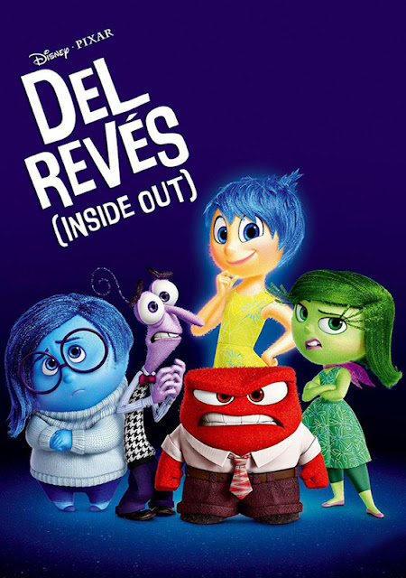 Cartel de la película de animación de Pixar Inside Out