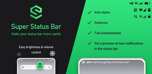 Super Status Bar Premium Apk V2.4.5 Pro Mod Unlocked