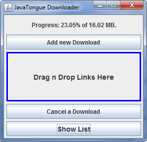 free download manager for computer in java. lightweight and compact