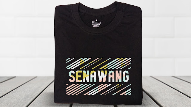 SCS027-BG020-P5FC-CTS Senawang T Shirt Design, Senawang T Shirt Printing, Custom T Shirts Courier to Negeri Sembilan Malaysia STANDEE