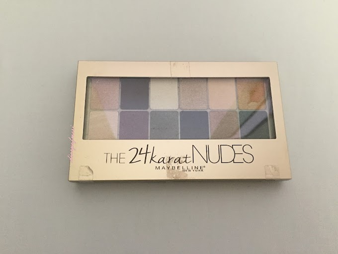 MAYBELLINE THE 24 KARAT NUDES EYESHADOW PALETTE İNCELEME YAZISI🥇