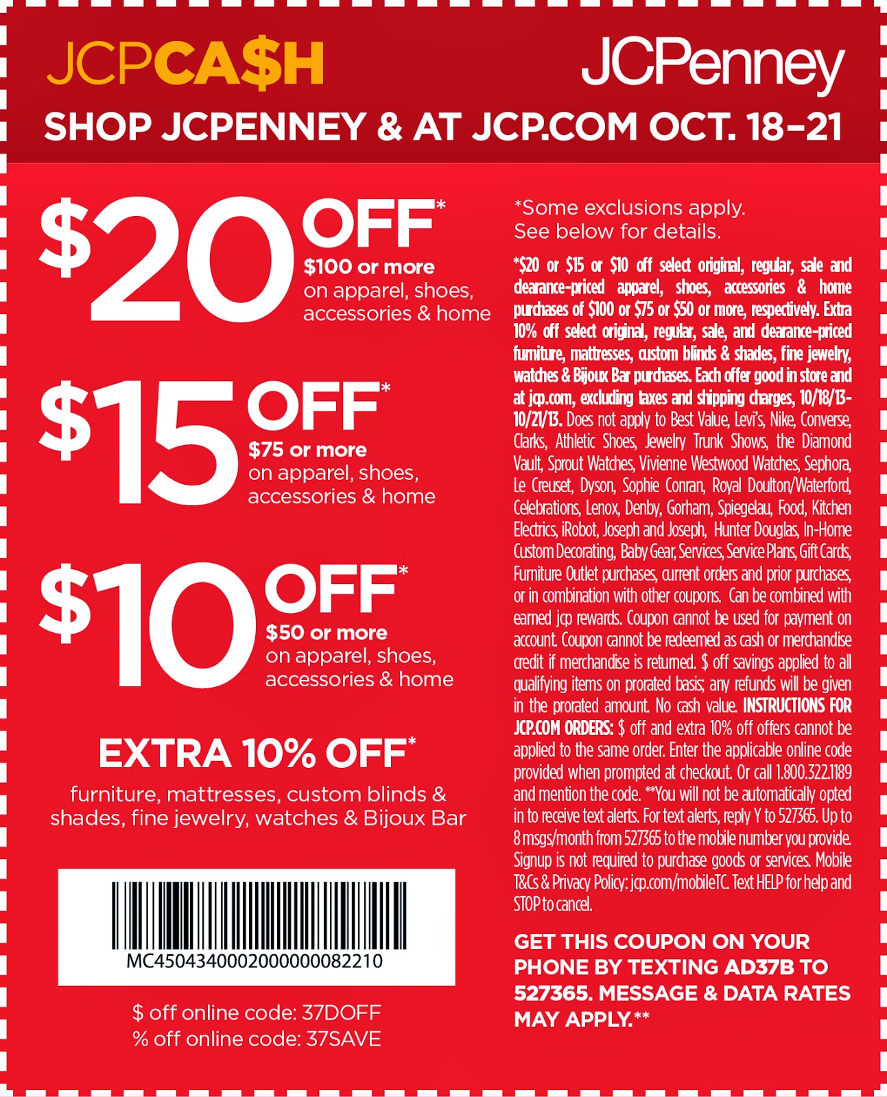 Printable Coupons: JcPenney Coupons