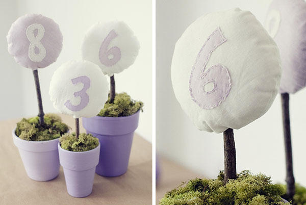 Table Number Topiary 2bpblogspotcom