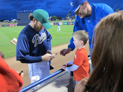 Spring Training Baseball Padres Autograph