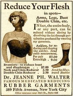 Dr. Jeanne PH. Walter Famous Medicated Reducing Rubber Garments