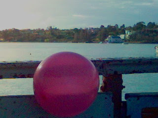 mirando a Patagones desde el muelle de Viedma