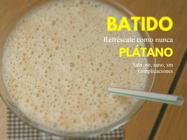 Batido de Plátano