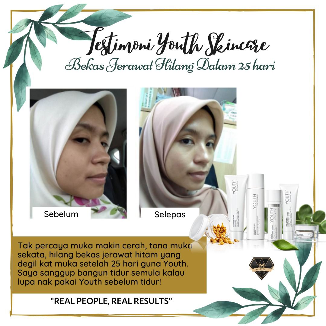 YOUTH Skincare Shaklee: Semulajadi dan Selamat Testimoni