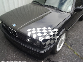 BMW E30 racing Flag