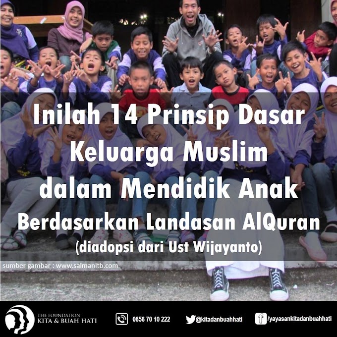 14 Prinsip Mendidik Anak