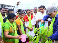  Sri K. Taraka Rama Rao Plants Saplings at ITC’s Consumer Goods  
