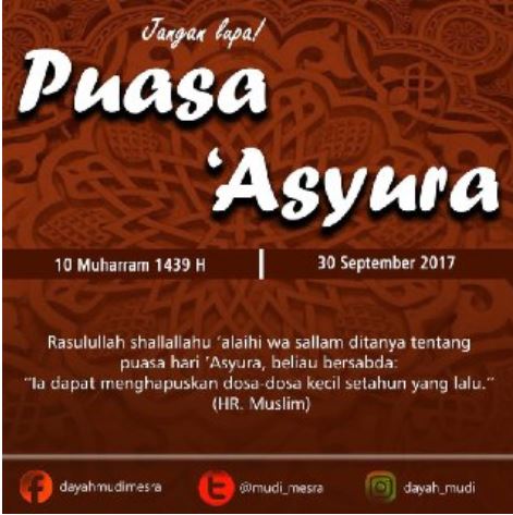 Kejadian Penting di Hari Asyura