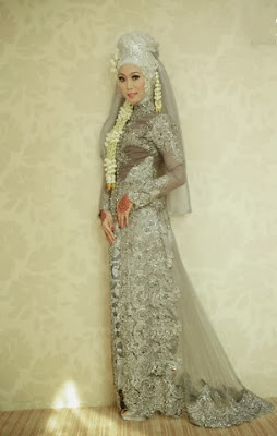 inspirasi desain baju pengantin islami | info tutorial