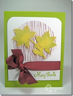 Many Thanks Leaves
