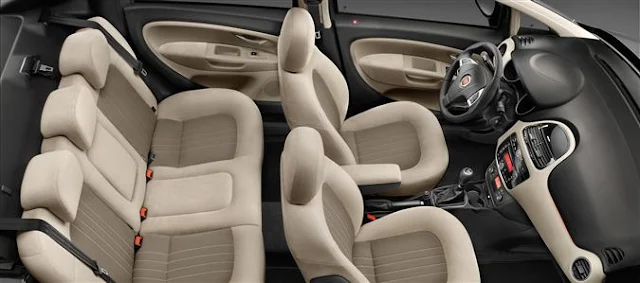 Novo Fiat Linea 2013 - interior