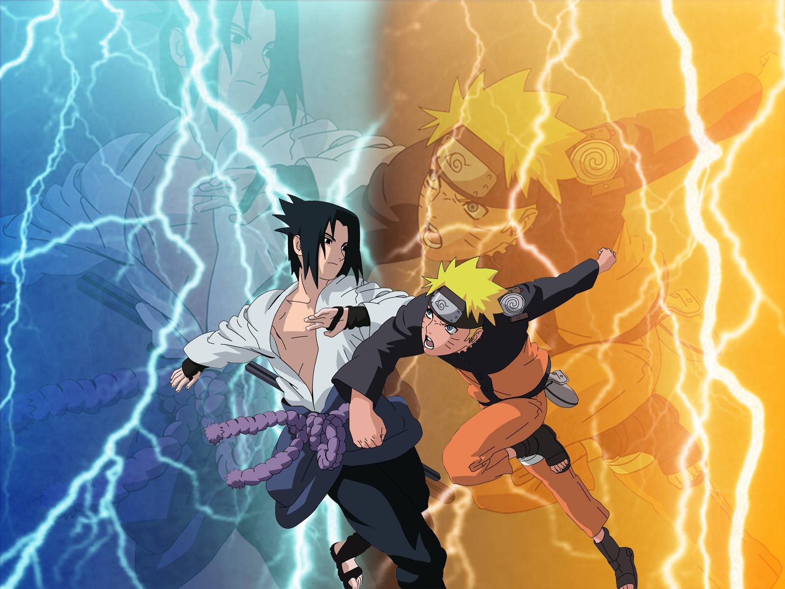 Gambar Foto Naruto Vs Sasuke Berubah Keren Gambar Kata Kata