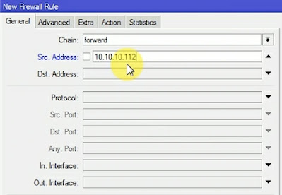 Cara Blok IP di Mikrotik agar Tidak Terkoneksi ke Internet