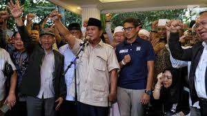 Prabowo – Sandiaga Rayakan Kemenangan Sebelum Pengumuman KPU