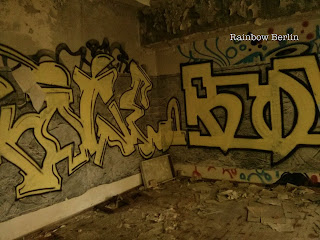 Street Art dans l'ambassade d'Irak abandonnée