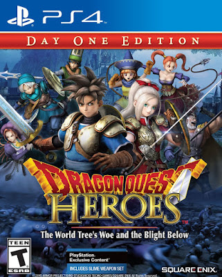 Dragon Quest Heroes The World Tree's Woe and the Blight Below Game Cover