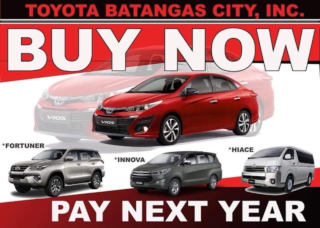 PROMO: Avail NOW & Start AMORTIZATION after 3 MONTHS!