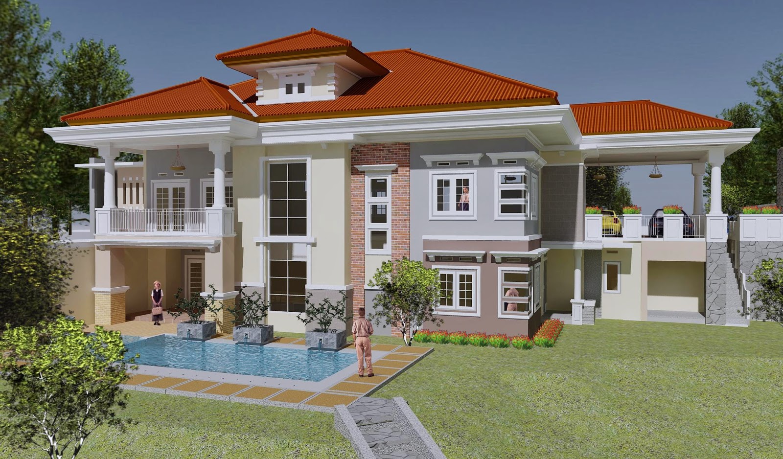 Inspirasi Desain  Rumah  Anda Desain  Rumah  Mewah 