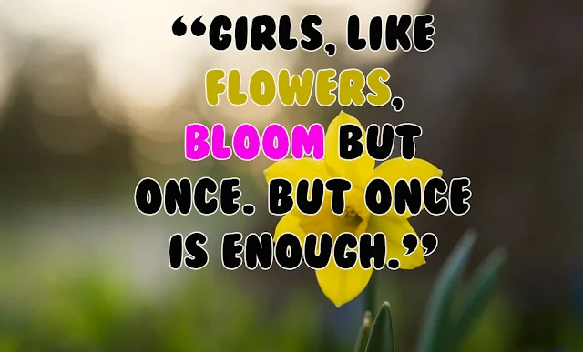 Quotes about flowers blooming