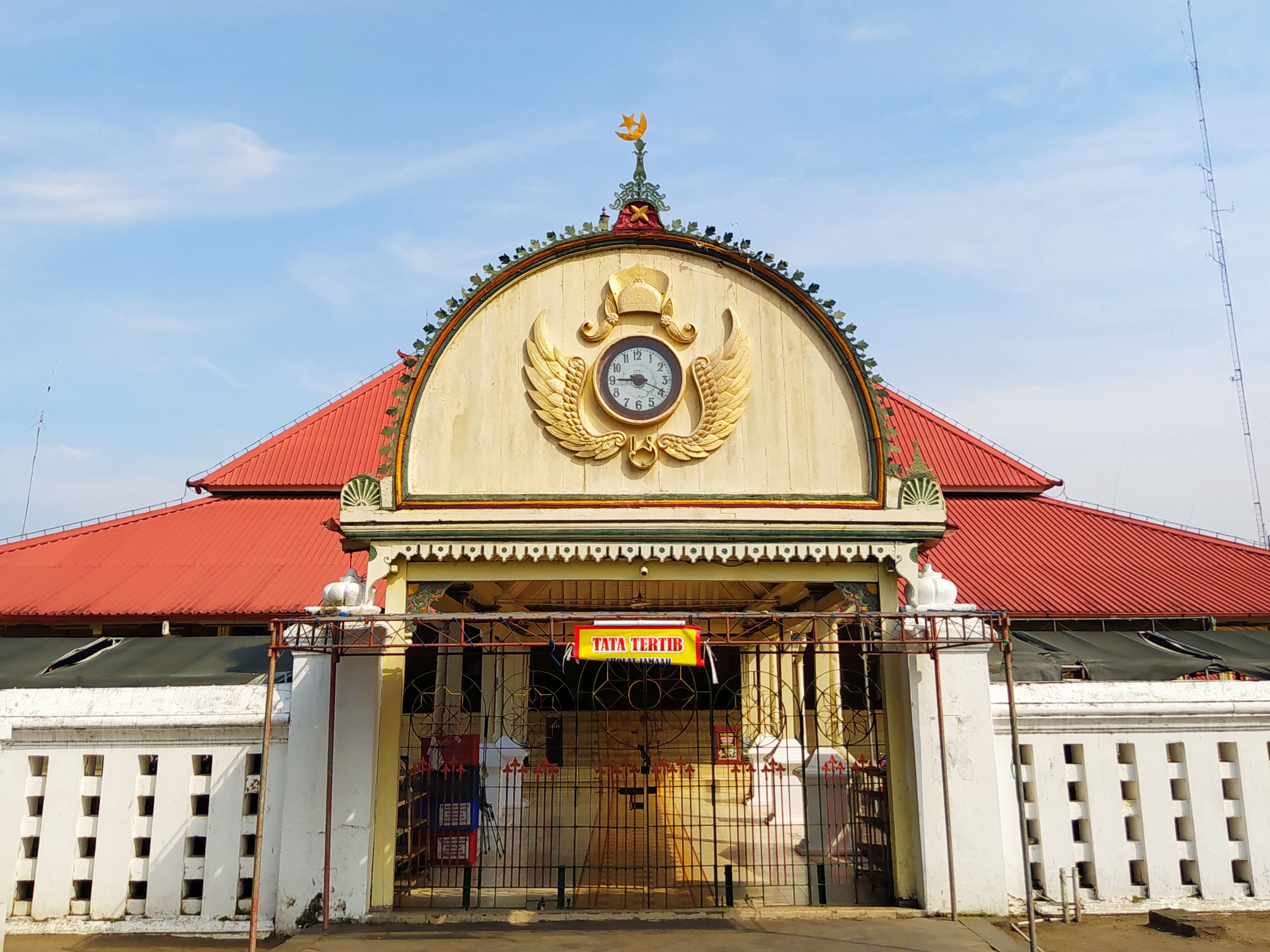 Fasad Masjid Gedhe Keraton Yogyakarta