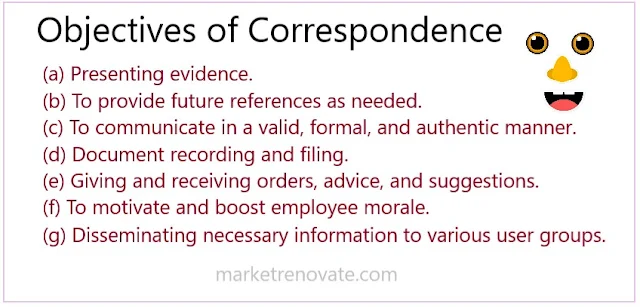 Objectives-of-correspondence
